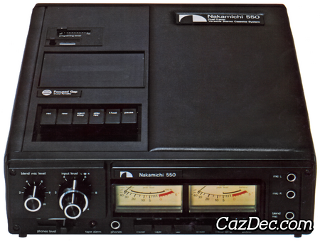Nakamichi 550 Dual-Tracer